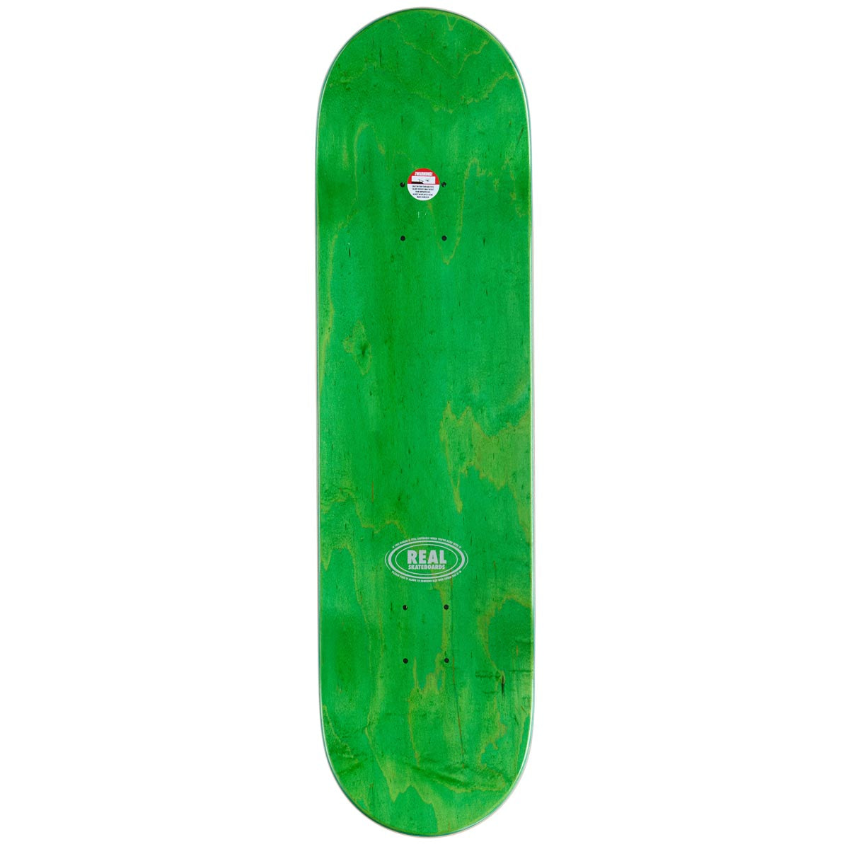 Real Ishod Illuminated Twin Tail Skateboard Deck - White - 8.50