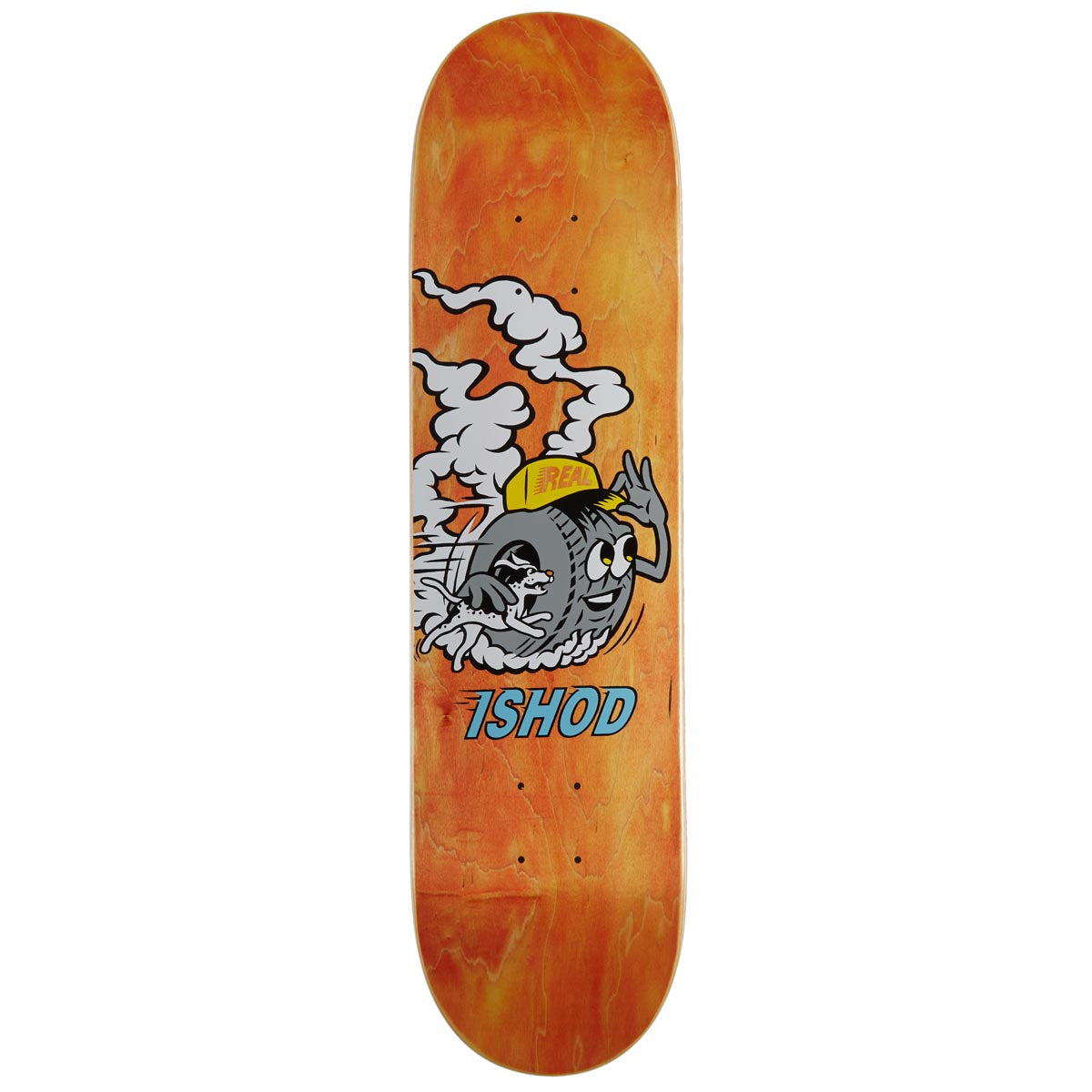 Real Ishod Mascot Skateboard Deck - 8.06