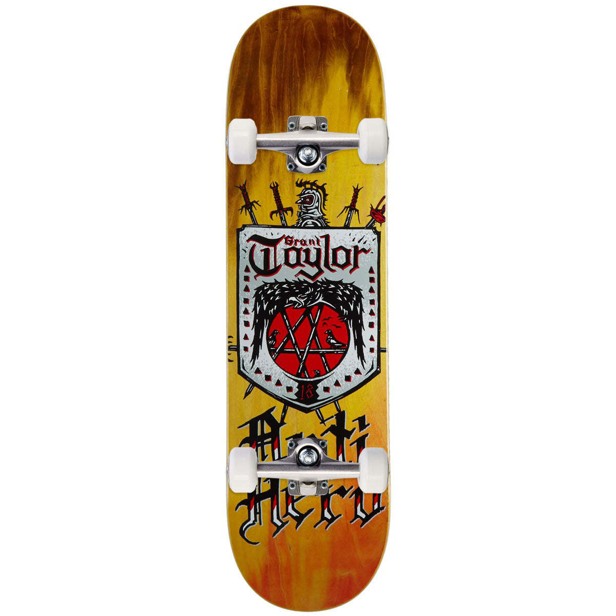 Anti-Hero Grant Coat Of Arms Skateboard Complete - 8.25