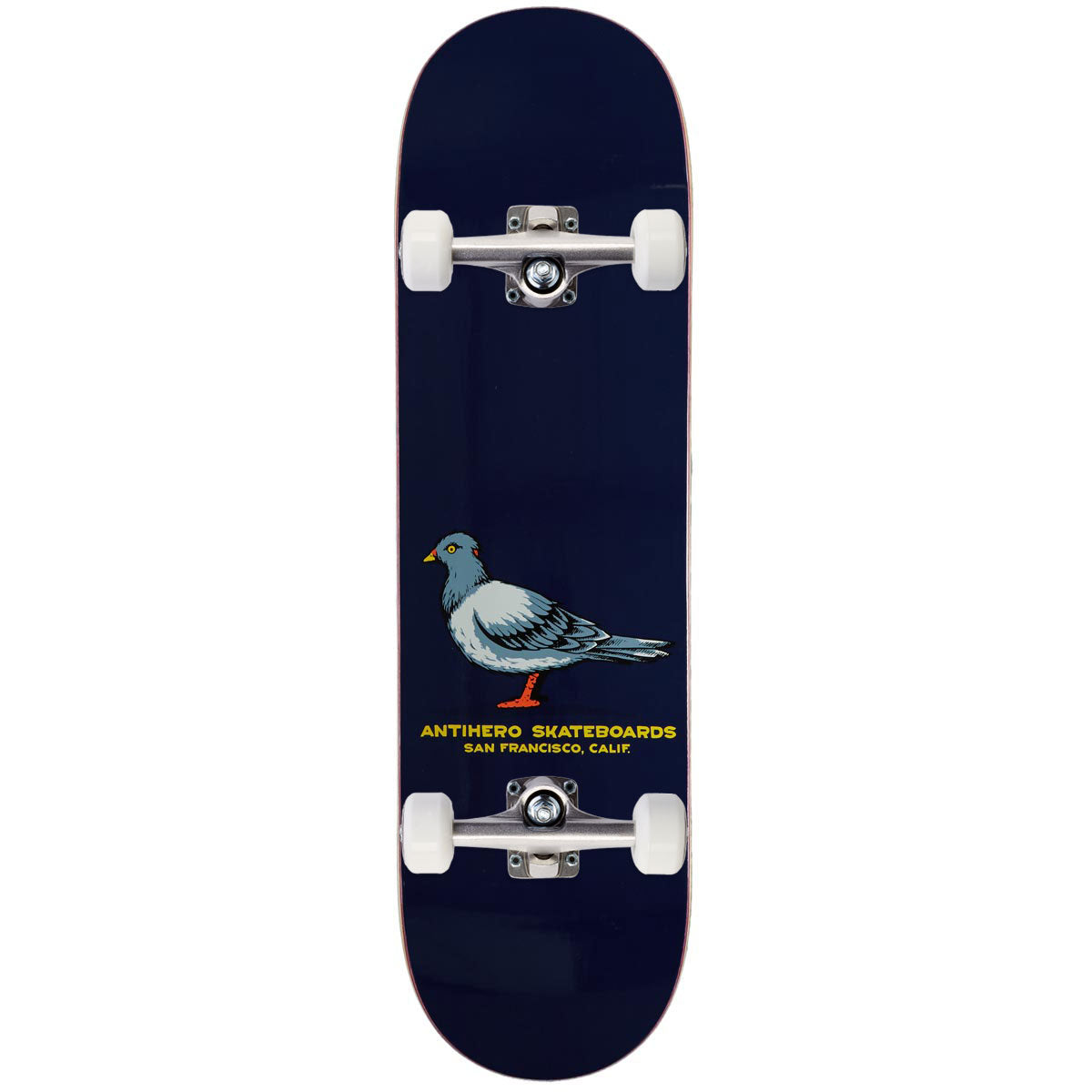 Anti-Hero Team Pigeon Skateboard Complete - Navy - 8.50