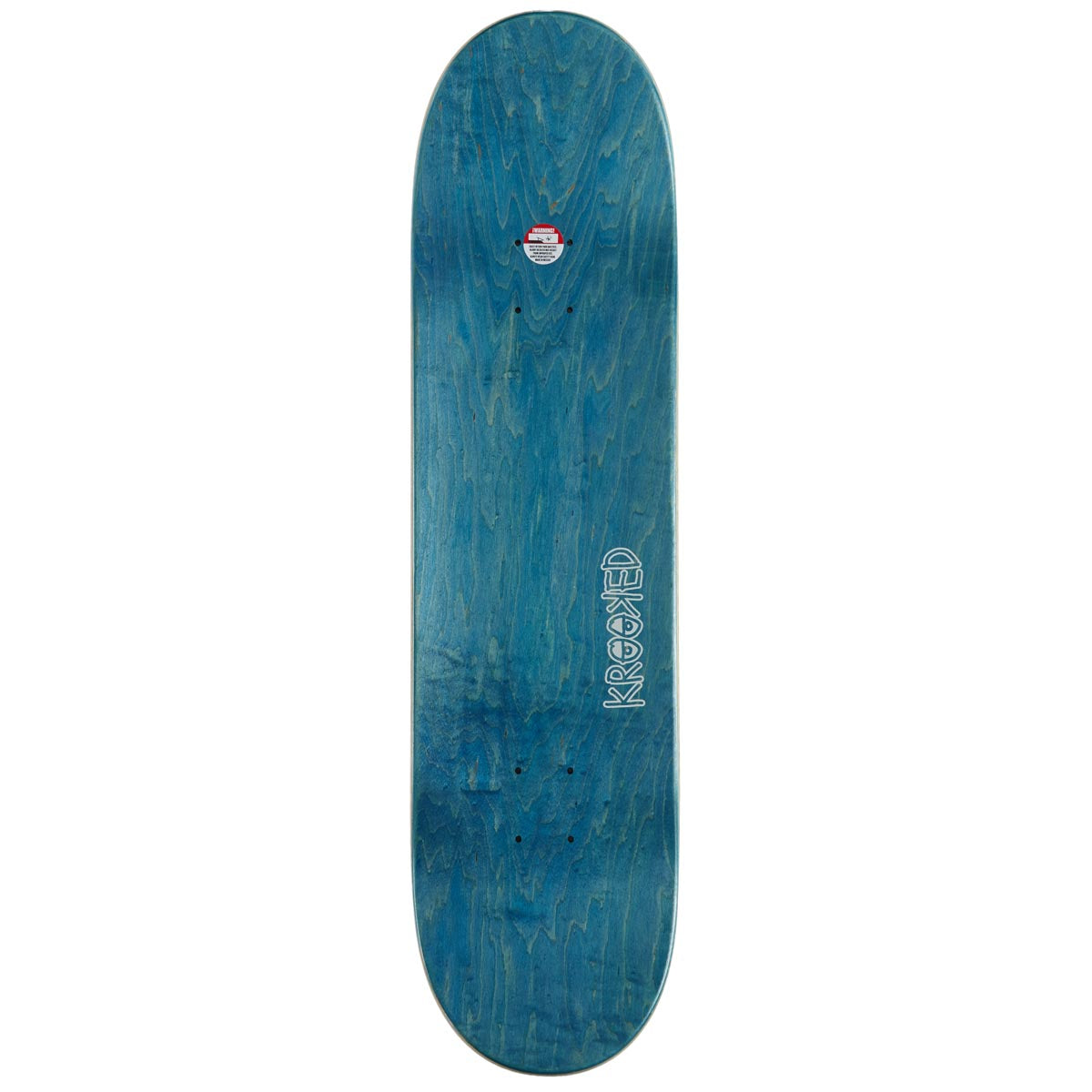 Krooked Worrest Gold Burd Slick Skateboard Complete - Green - 8.30