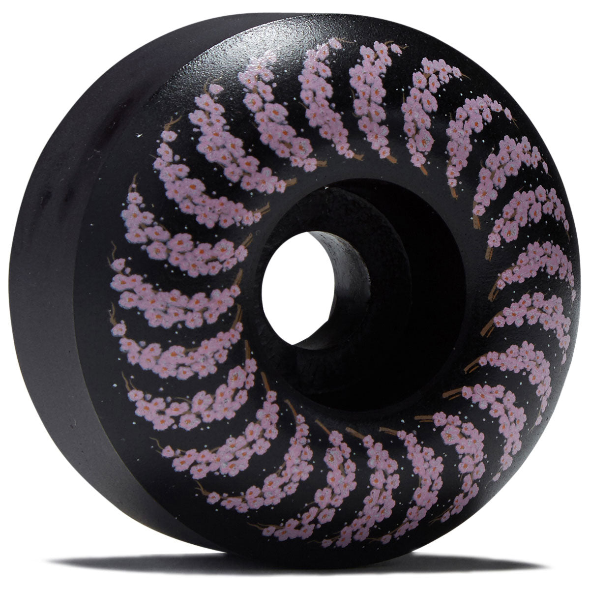 Spitfire F4 99d Yuto Cherry Blossom Classic Skateboard Wheels - Black - 56mm image 1