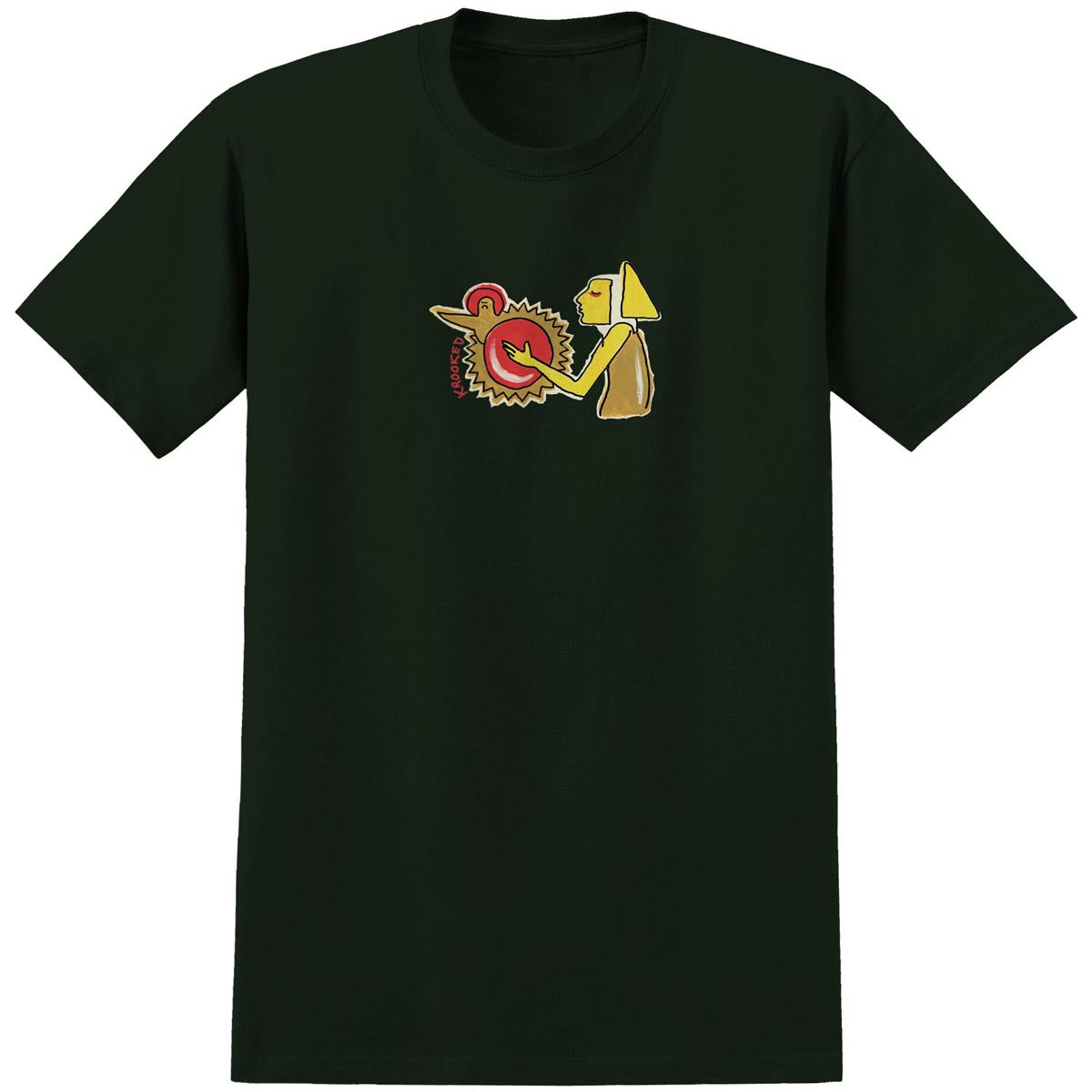 Krooked Ra T-Shirt - Forest image 1