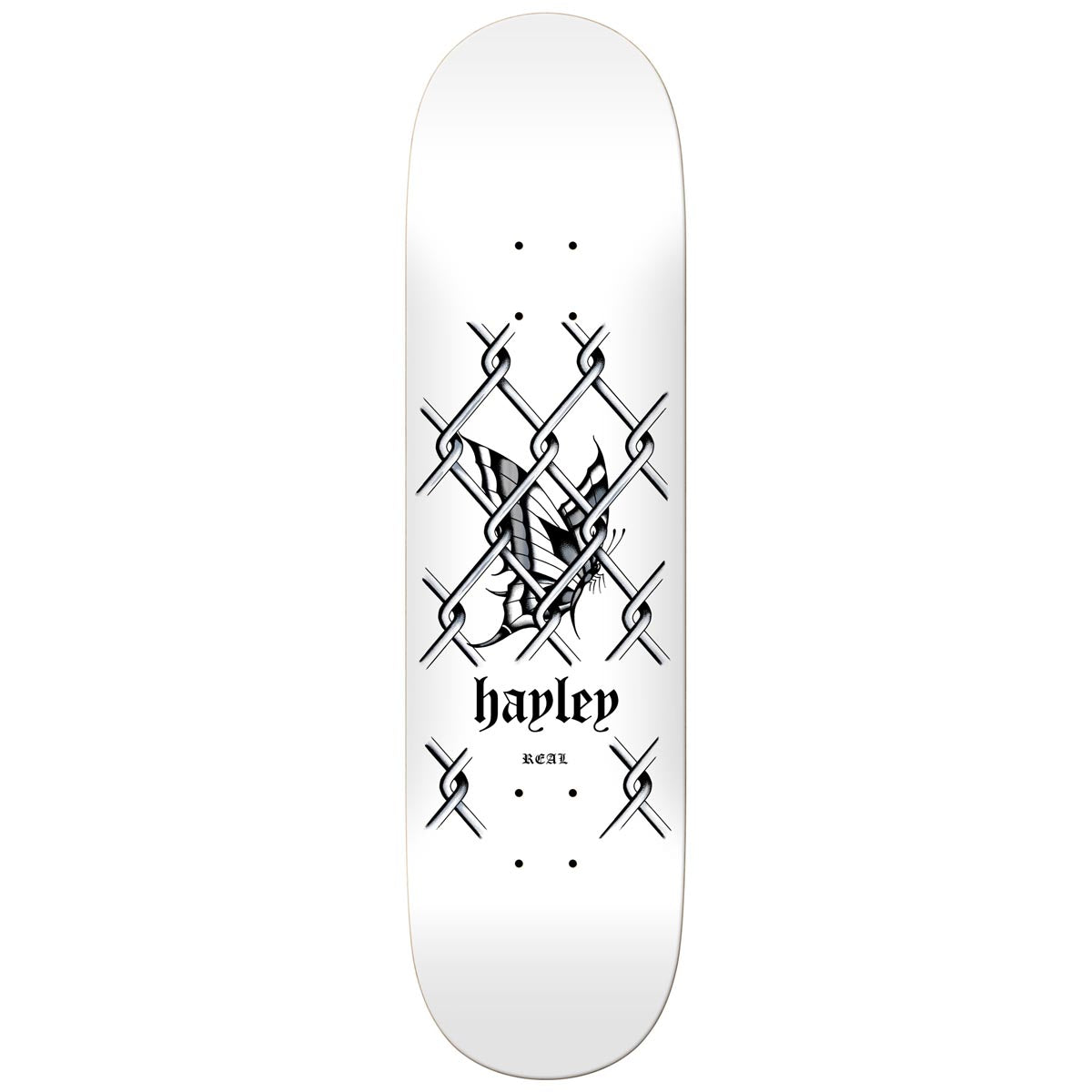 Real Hayley Wilson Skateboard Deck - 8.25