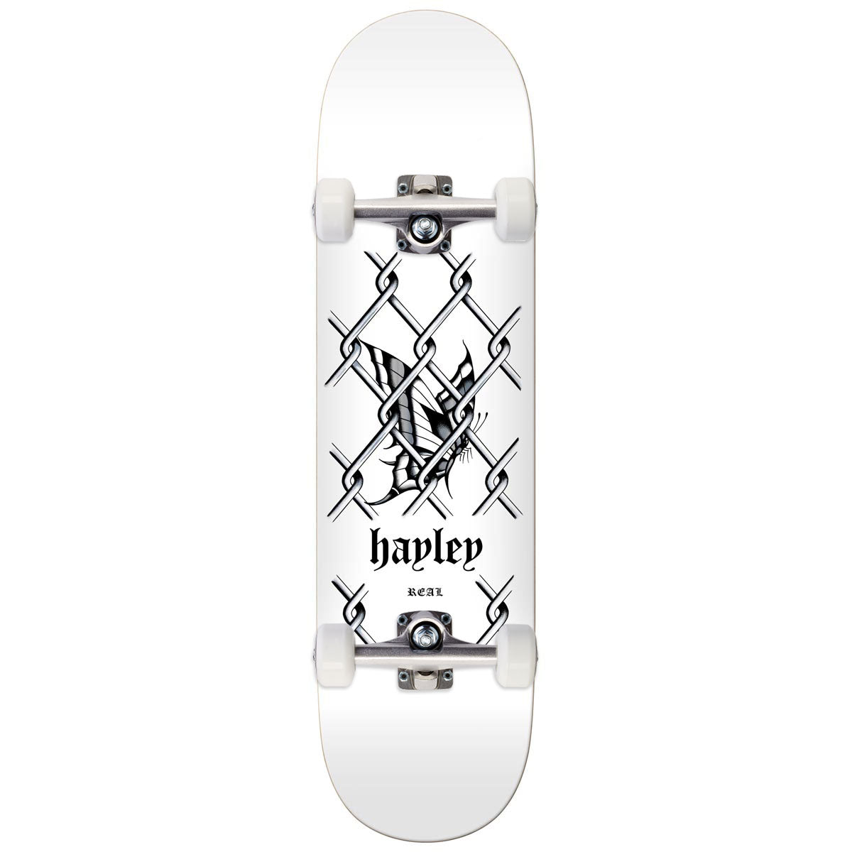 Real Hayley Wilson Skateboard Complete - 8.25