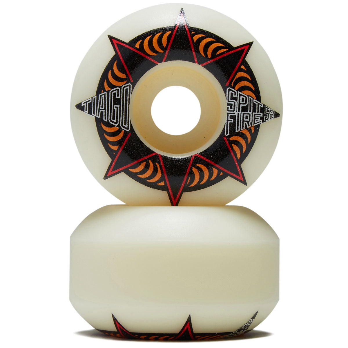 Spitfire F4 99d Tiago Sure Shot Skateboard Wheels - Natural - 52mm image 2