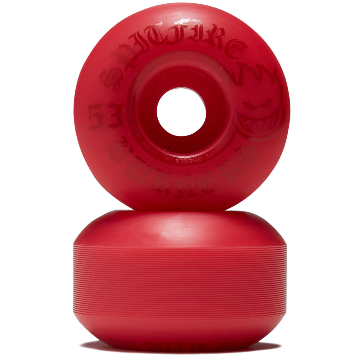 Spitfire Burner 99du Red Skateboard Wheels - Red - 53mm image 2