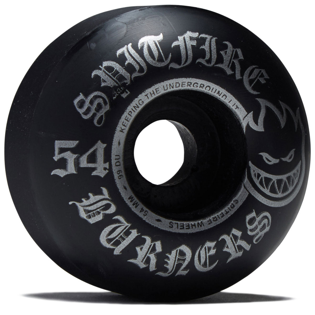 Spitfire Burner 99du Black Skateboard Wheels - Black - 54mm image 1