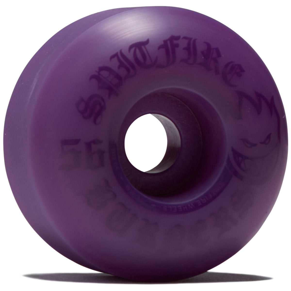 Spitfire Burner 99du Purple Skateboard Wheels - Purple - 56mm image 1