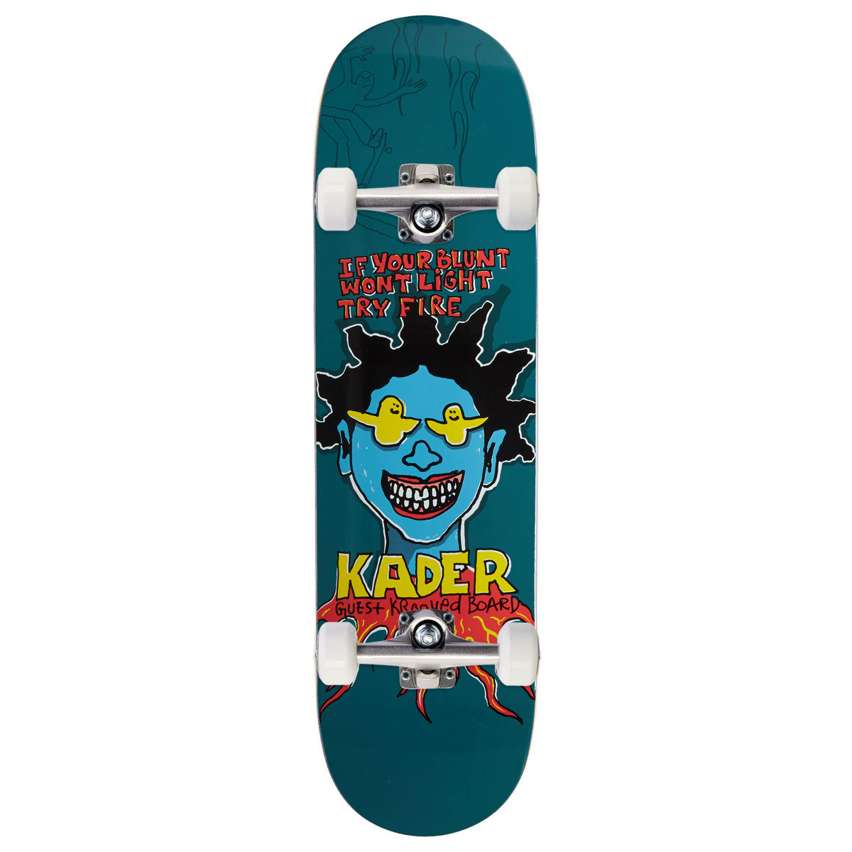 Krooked Kader Guest Skateboard Complete - 8.50