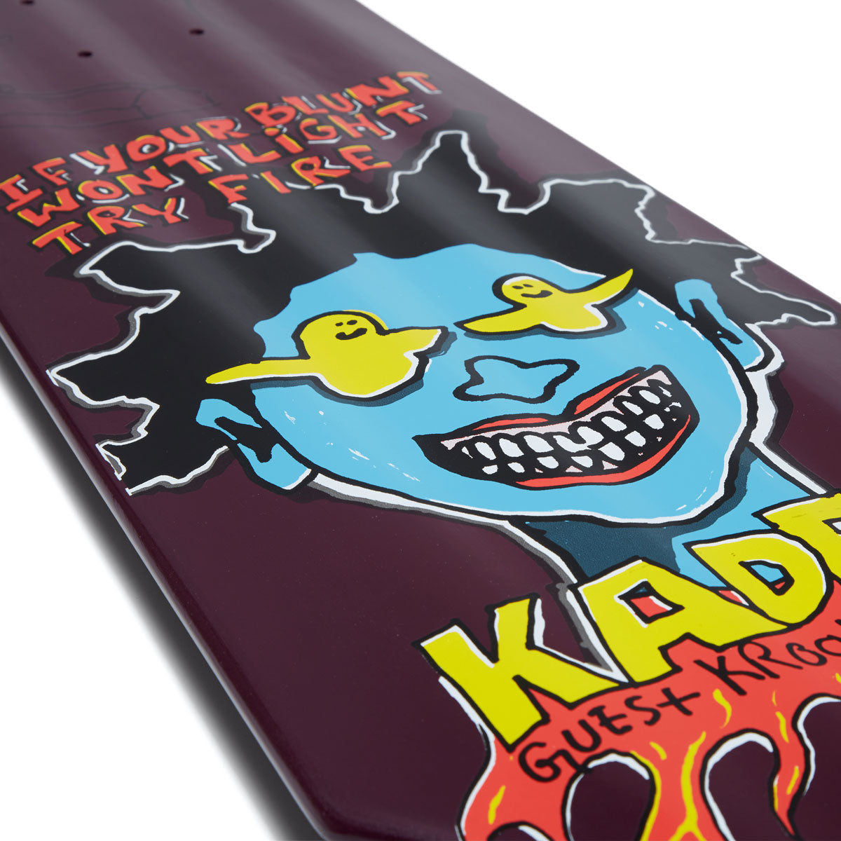 Krooked Kader Guest Tri-Plane Skateboard Complete - 9.75