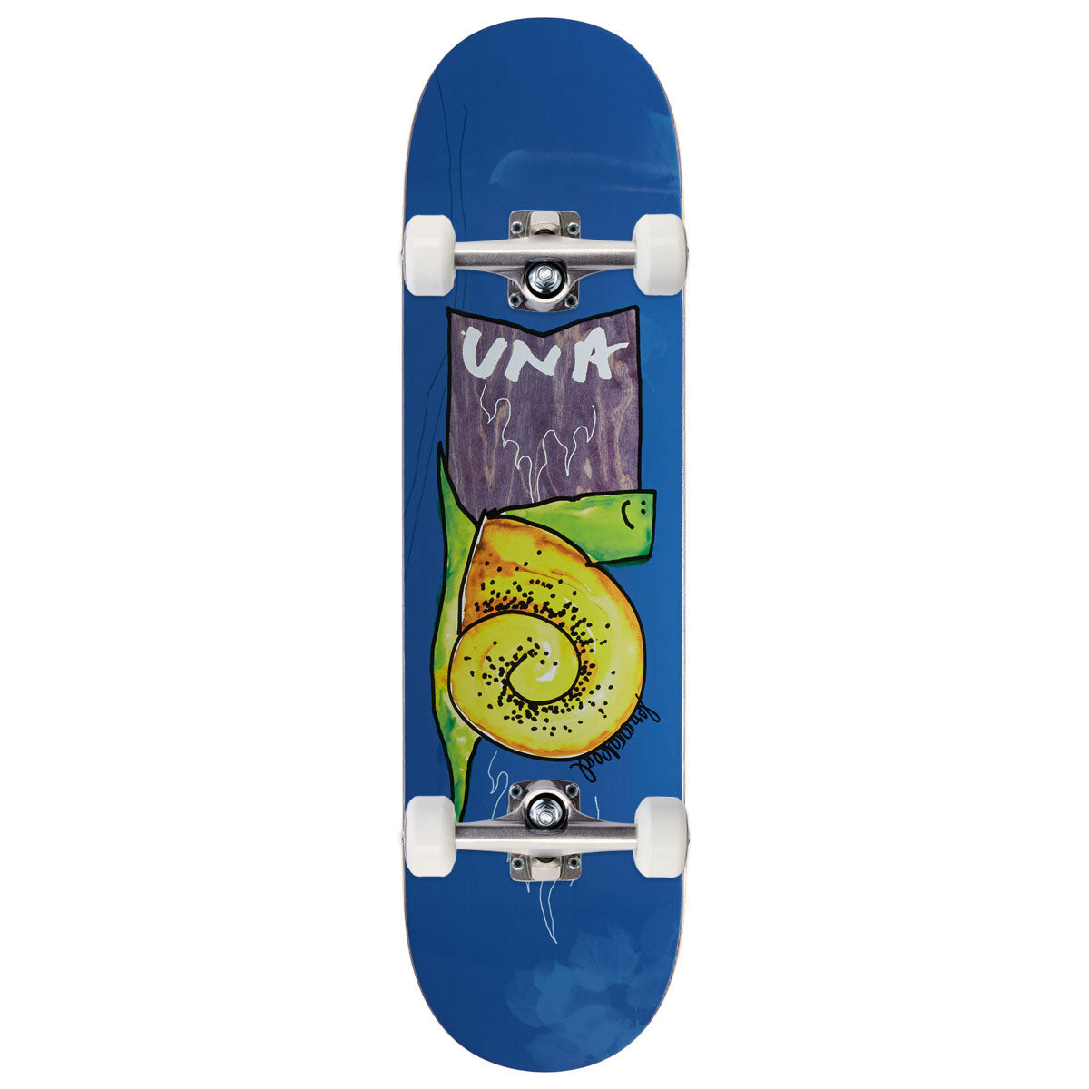 Krooked Una Flame Snail Skateboard Complete - 8.25