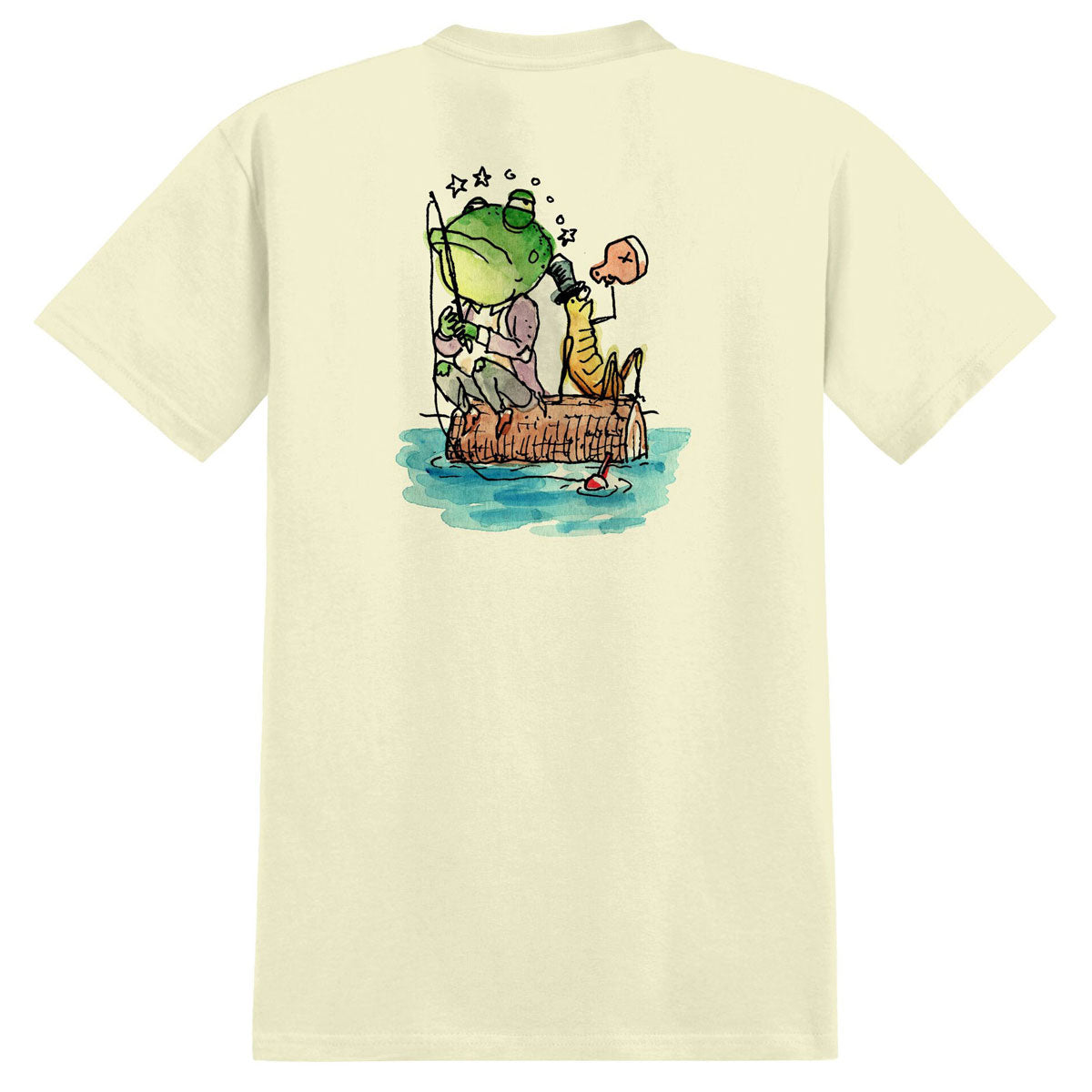 Anti-Hero Roach And Toad T-Shirt - Cream image 1