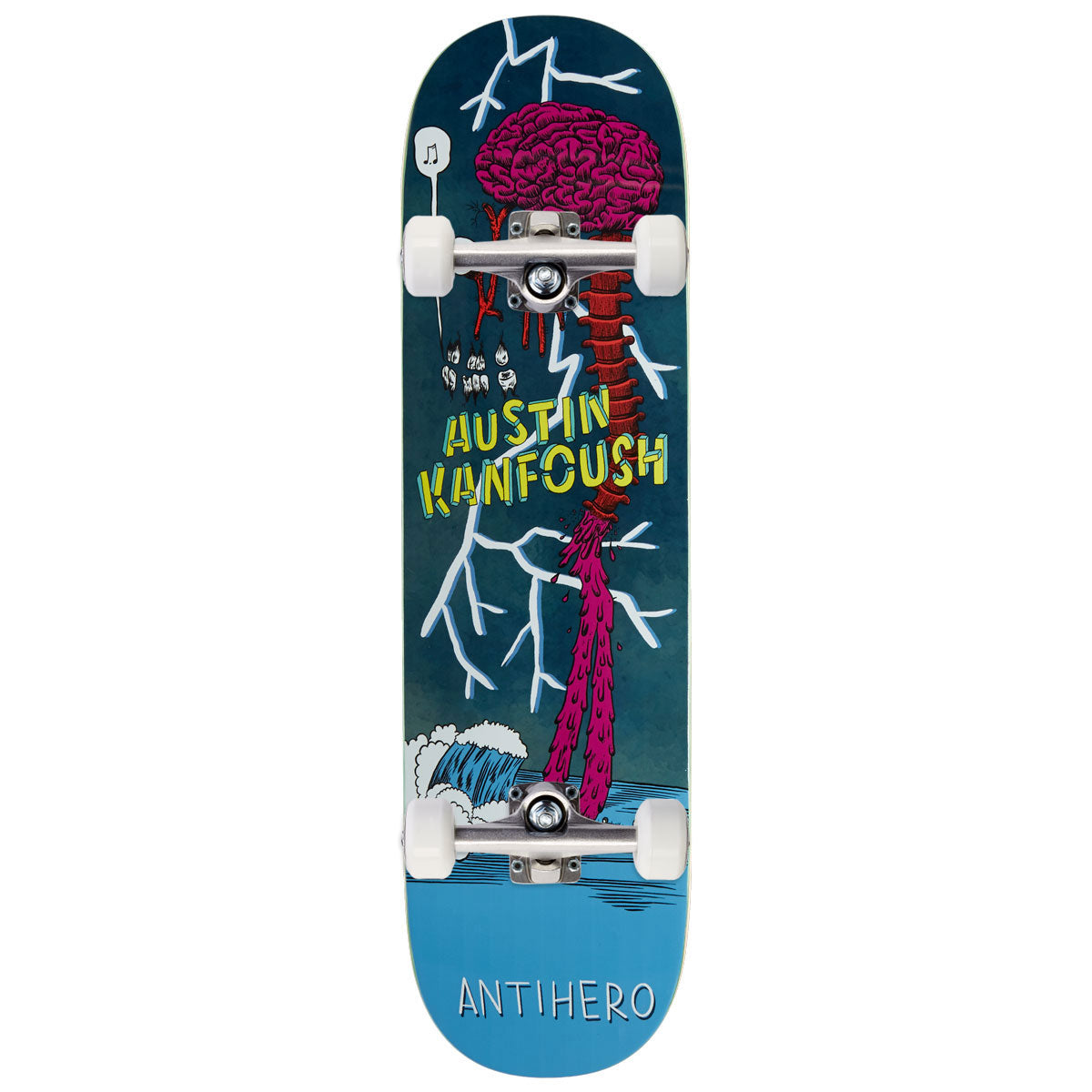 Anti-Hero Kanfoush Some Legs Skateboard Complete - 8.25