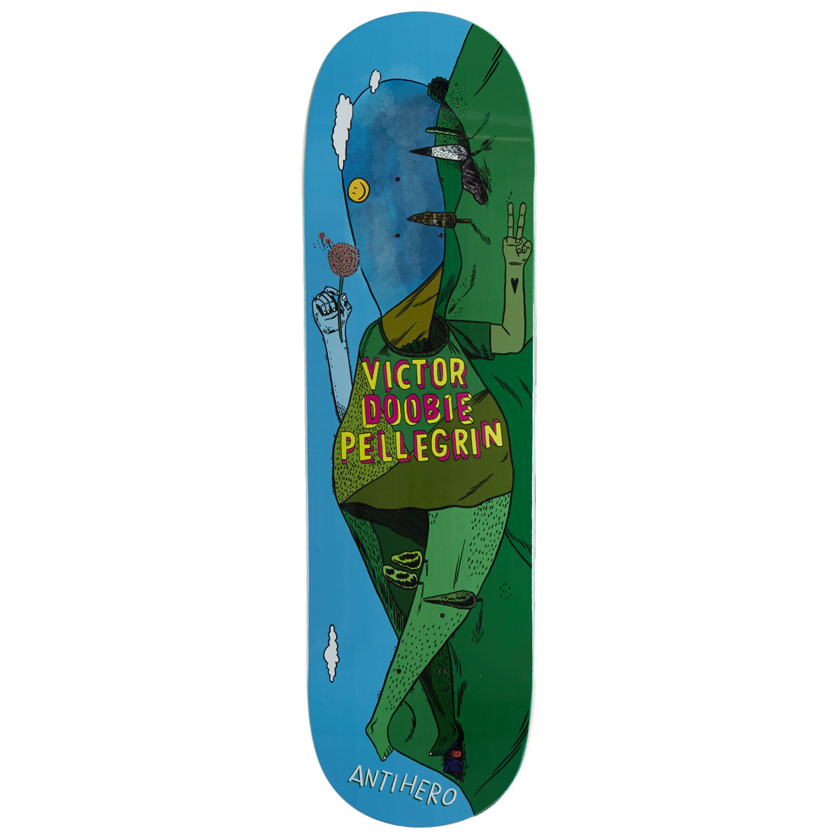 Anti-Hero Doobie Some Legs Skateboard Deck - 8.75