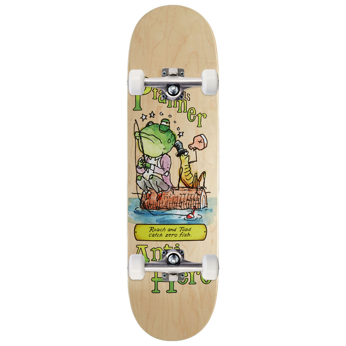 Anti-Hero Pfanner Roach And Toad Skateboard Complete - 8.50