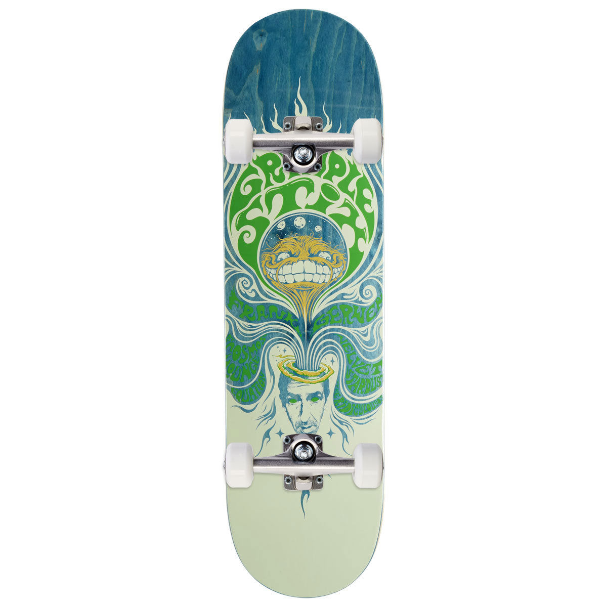 Anti-Hero Grimplestix Gerwer Litho Skateboard Complete - 8.50