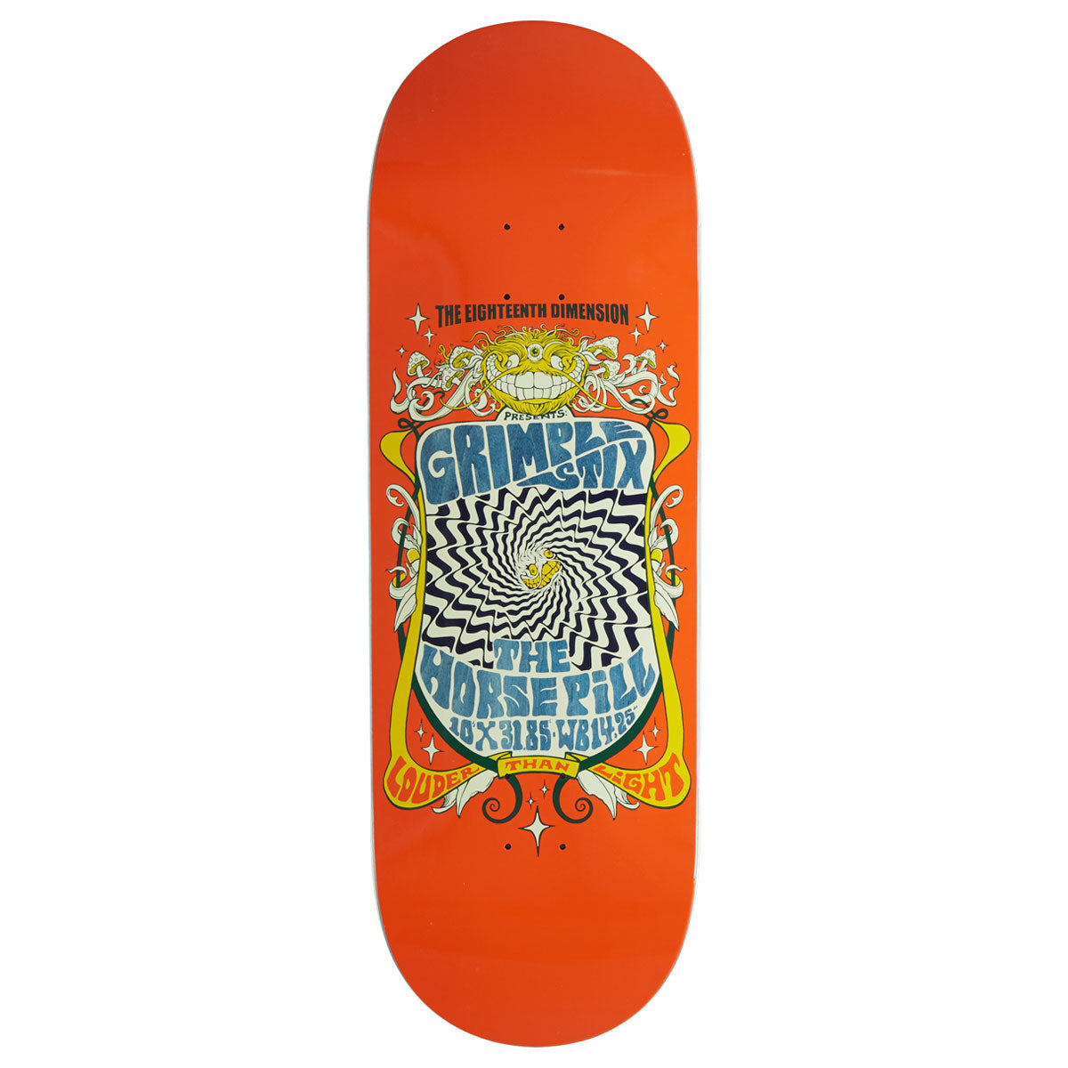 Anti-Hero Grimplestix Team Litho Skateboard Deck - 10.00