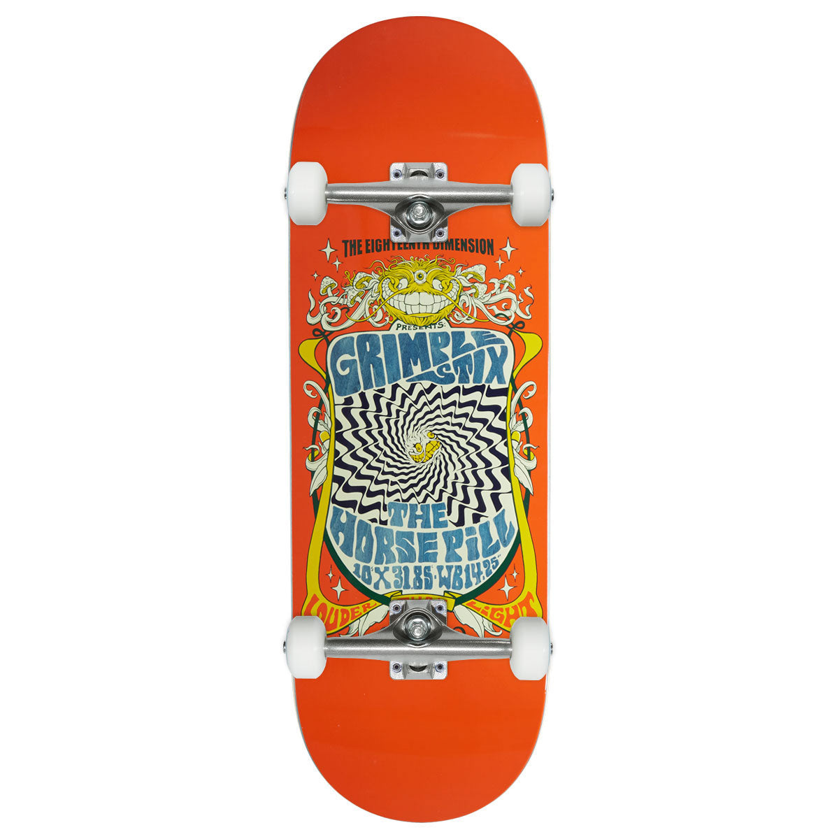 Anti-Hero Grimplestix Team Litho Skateboard Complete - 10.00