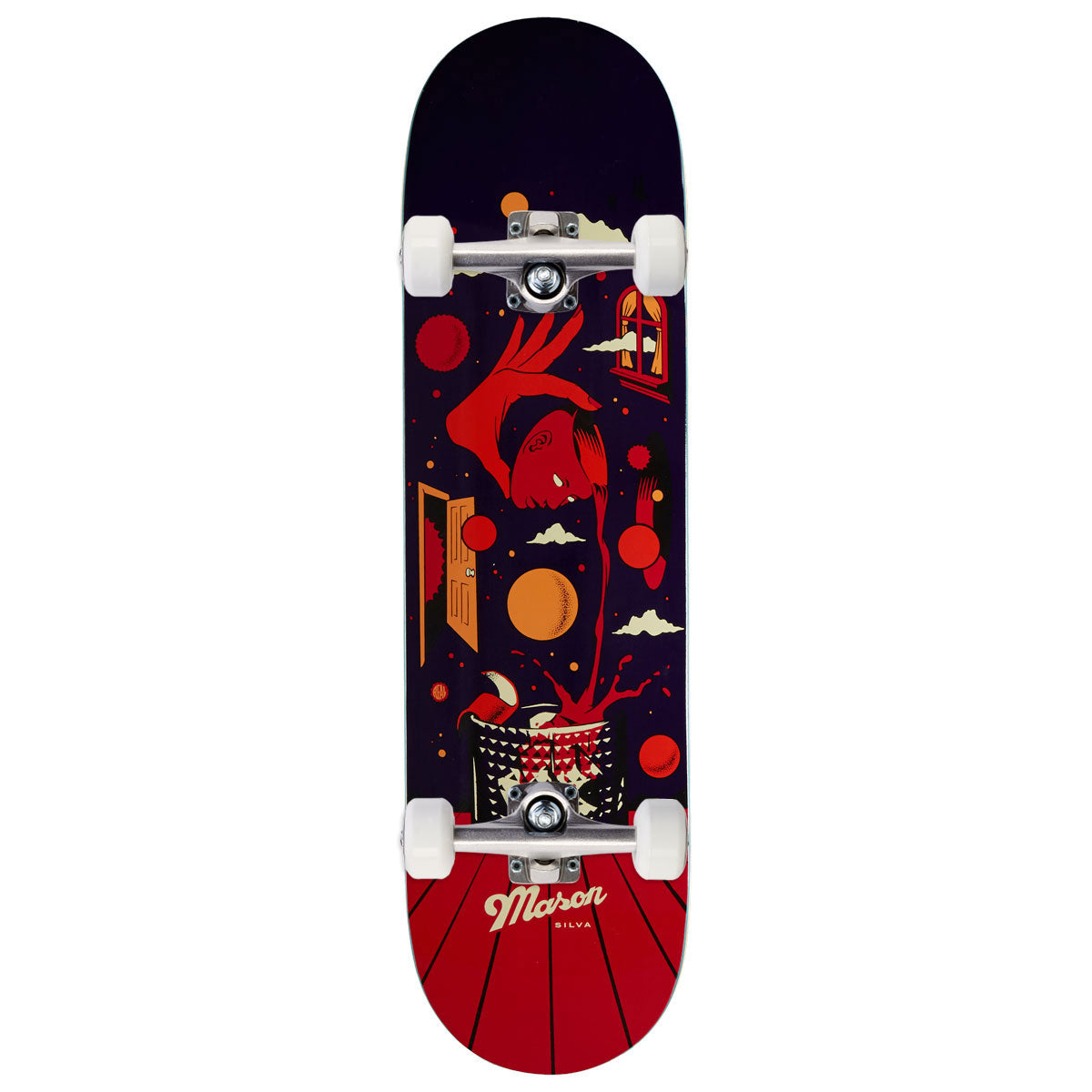 Real Mason On The Rocks Skateboard Complete - 8.28