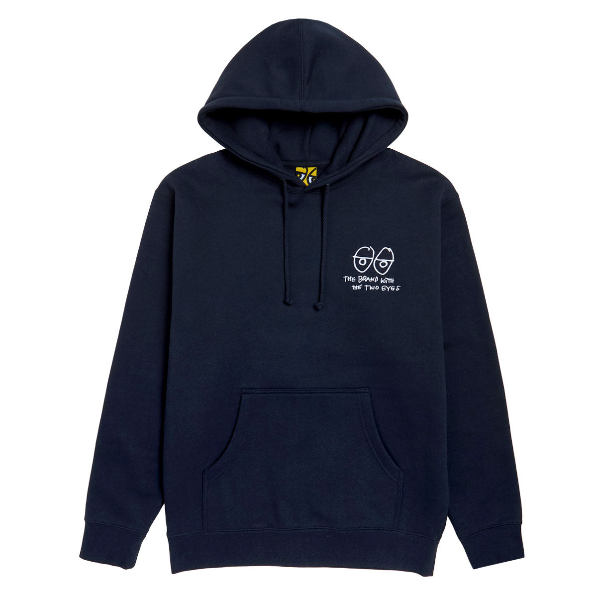 Krooked Two Eyes Emb Hoodie - Navy image 1
