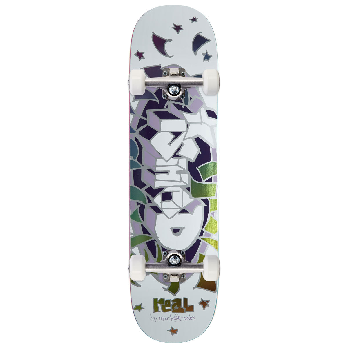 Real Ishod Gonz Oval Party Edition Skateboard Complete - 8.06