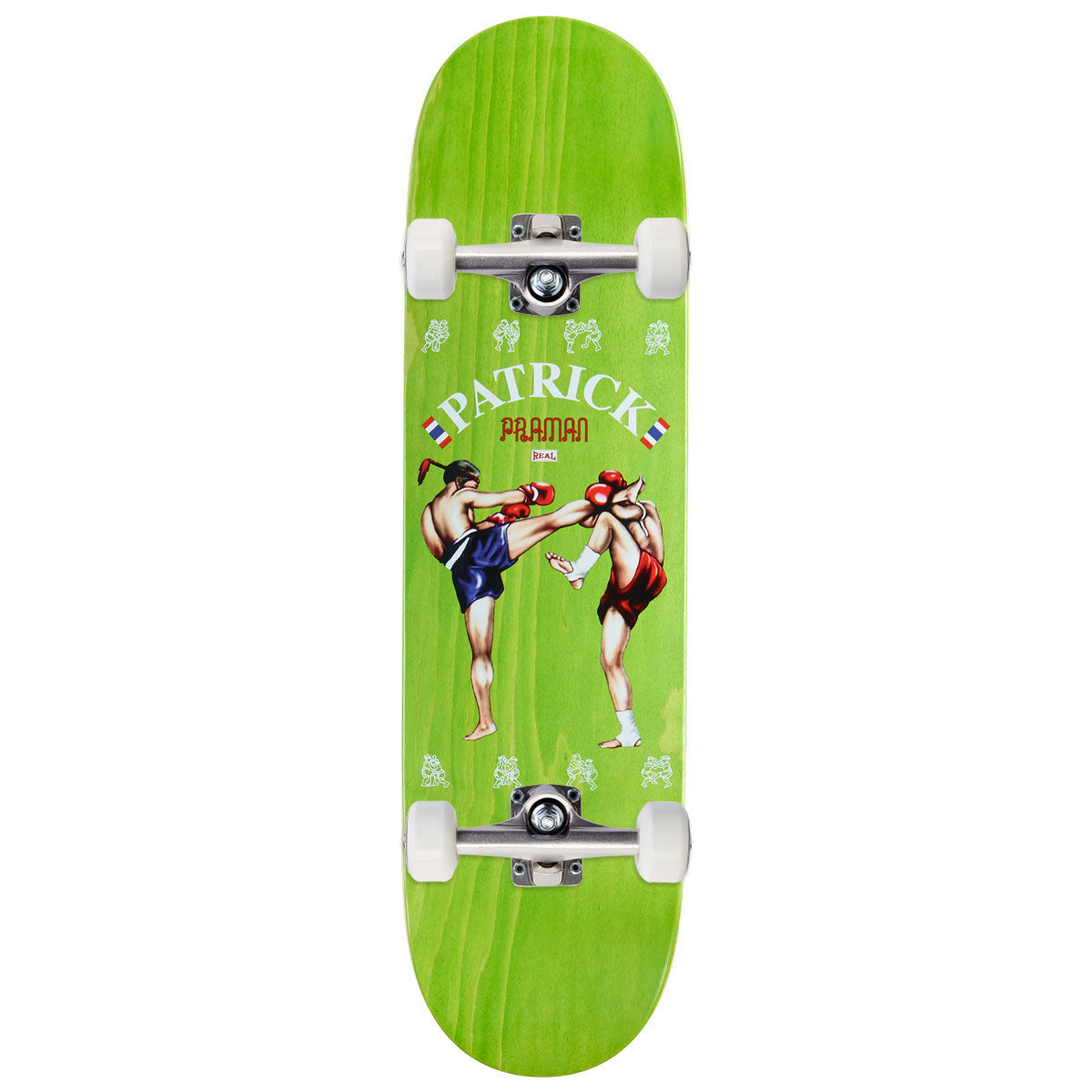 Real Praman Muay Thai Skateboard Complete - 8.50