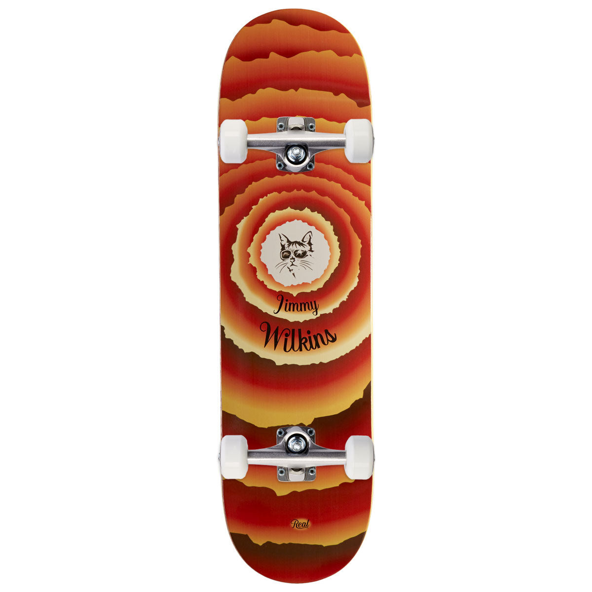 Real Wilkins Key Of Life Skateboard Complete - Orange - 8.50