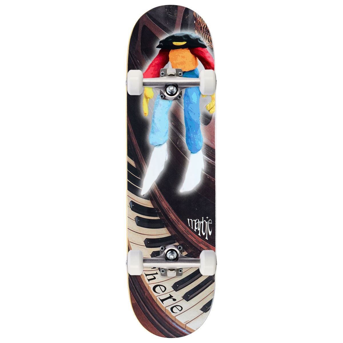 There Marbie Piano Skateboard Complete - 8.50