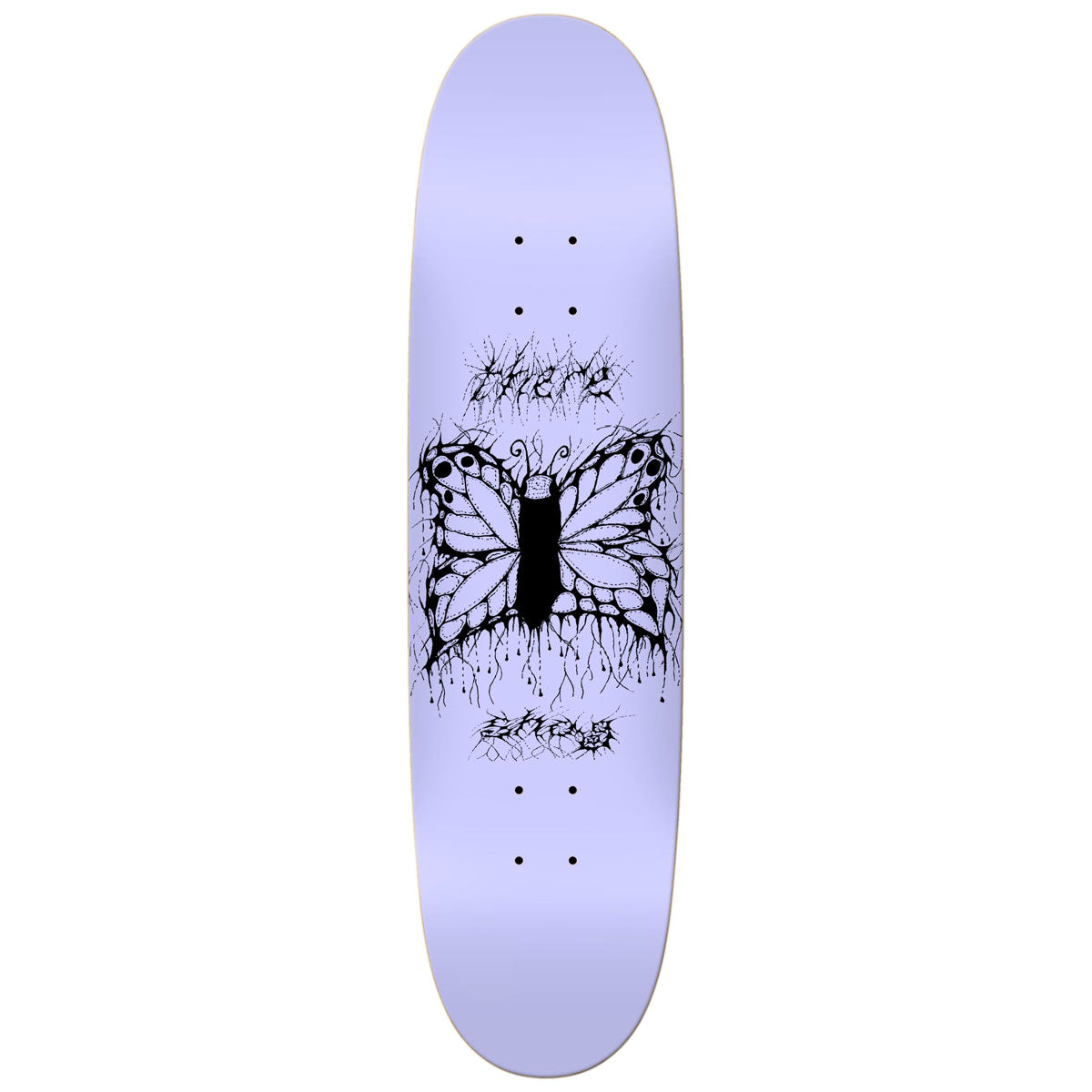 There Shag Butterfly Skateboard Deck - Lavender - 8.25