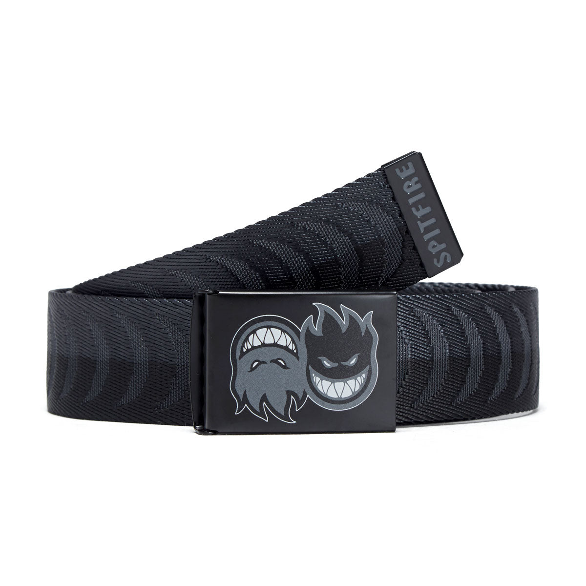 Spitfire Eternal Crescent Jacquard Belt - Charcoal/Black image 1