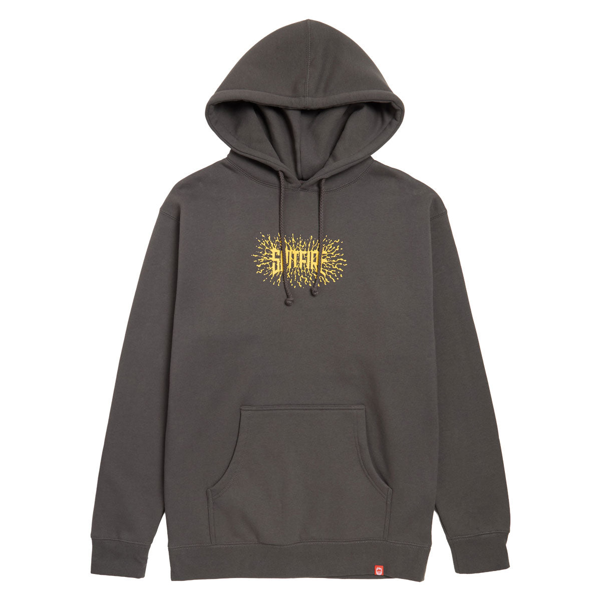 Spitfire Splat Hoodie - Charcoal/Gold image 1