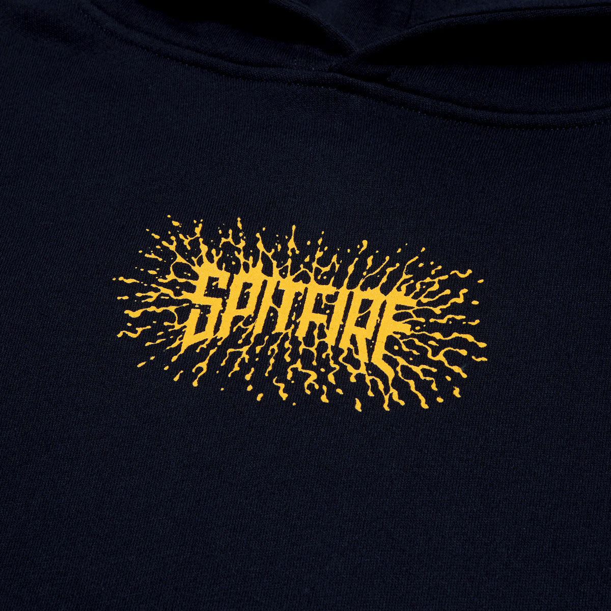 Spitfire Youth Splat Hoodie - Classic Navy/Yellow image 2