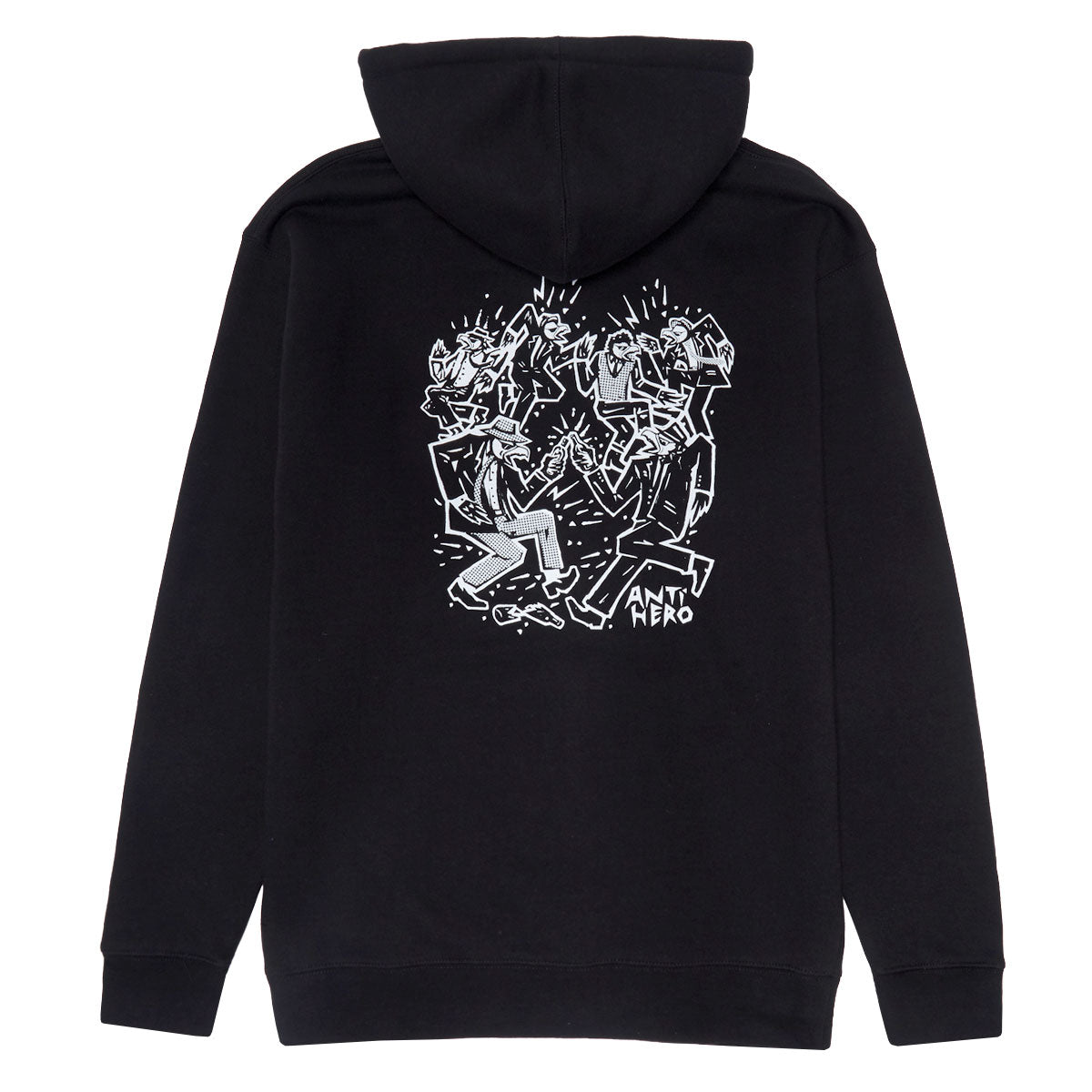 Anti-Hero Ruder Bwoys Hoodie - Black/White image 2