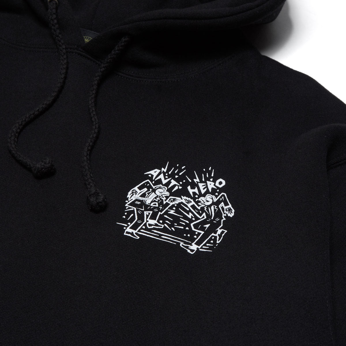 Anti-Hero Ruder Bwoys Hoodie - Black/White image 3