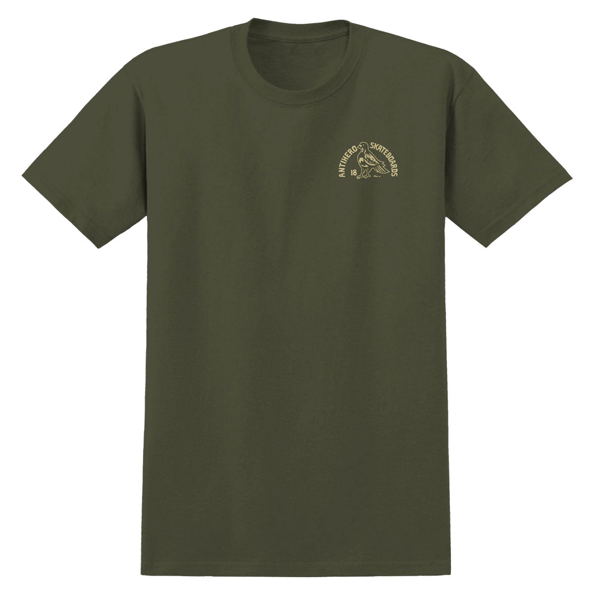 Anti-Hero Clubhouse T-Shirt - Olive/Cream image 2