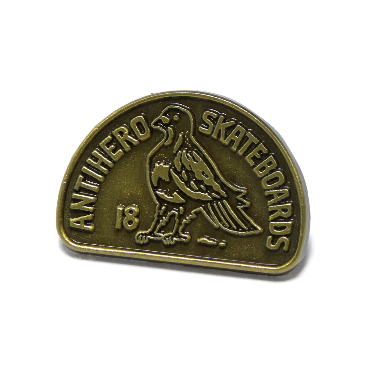 Anti-Hero Clubhouse Pin - Antique Bronze image 1