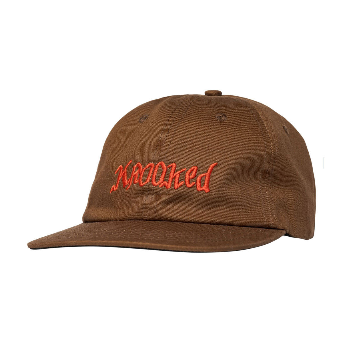 Krooked Double Ok Script Hat - Brown image 1