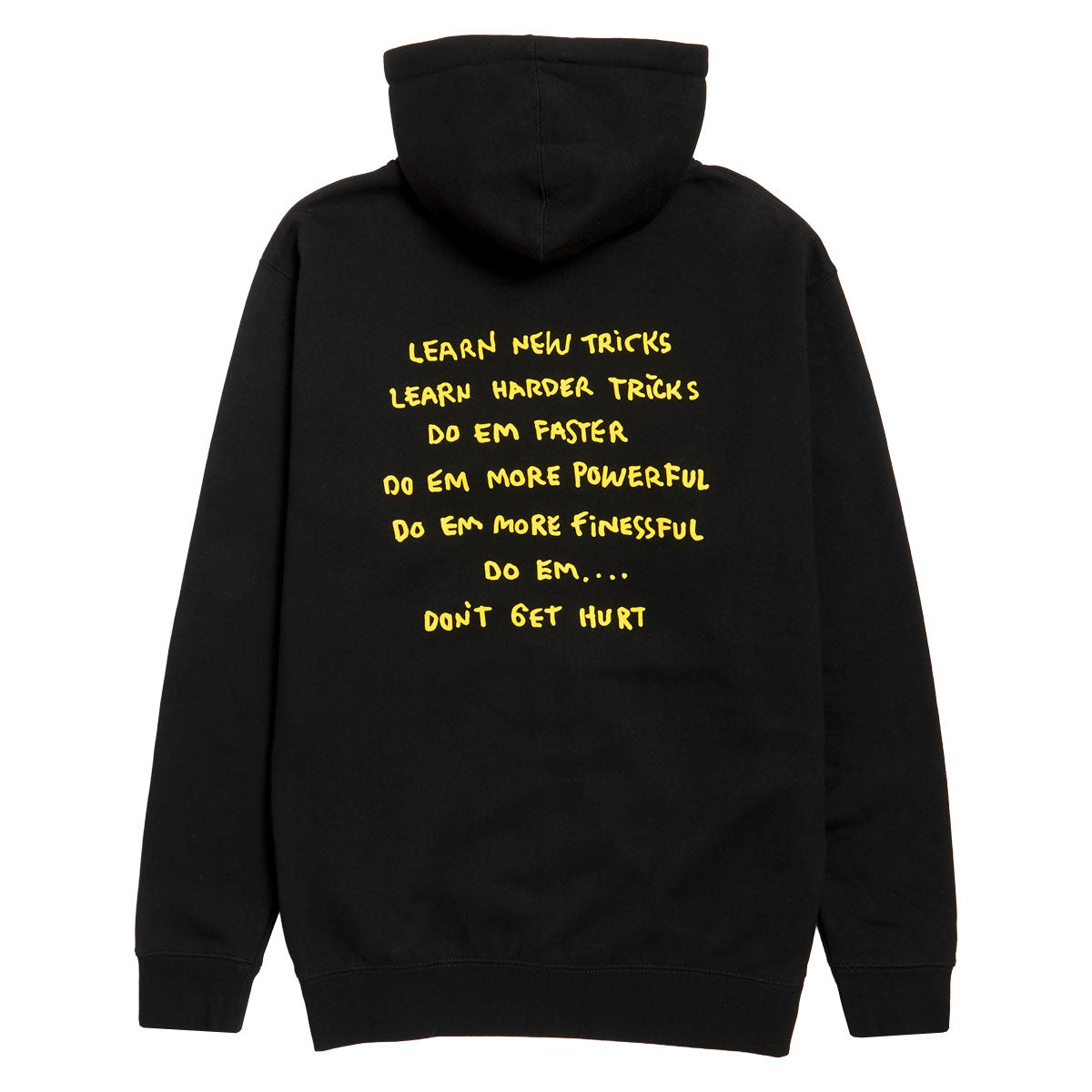 Krooked New Tricks Zip Up Hoodie - Black/Yellow/Black/White image 2