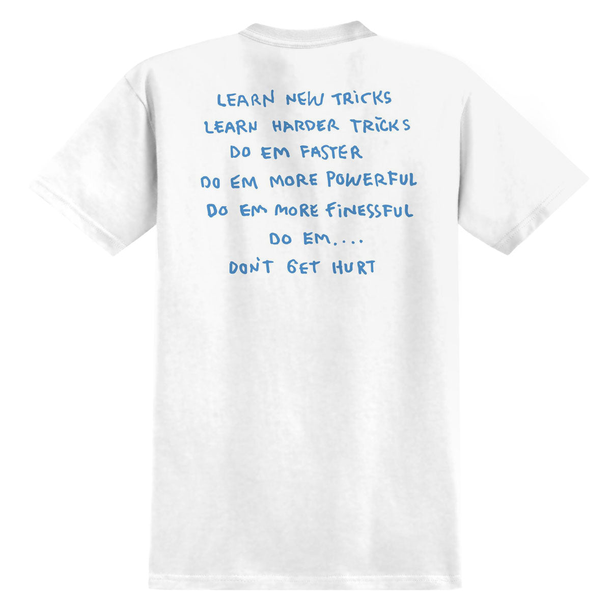 Krooked New Tricks T-Shirt - White/Blue/Black/White image 1