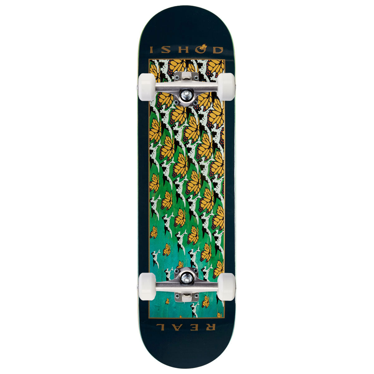 Real Ishod Metamorphosis Twin Tail Skateboard Complete - 8.50