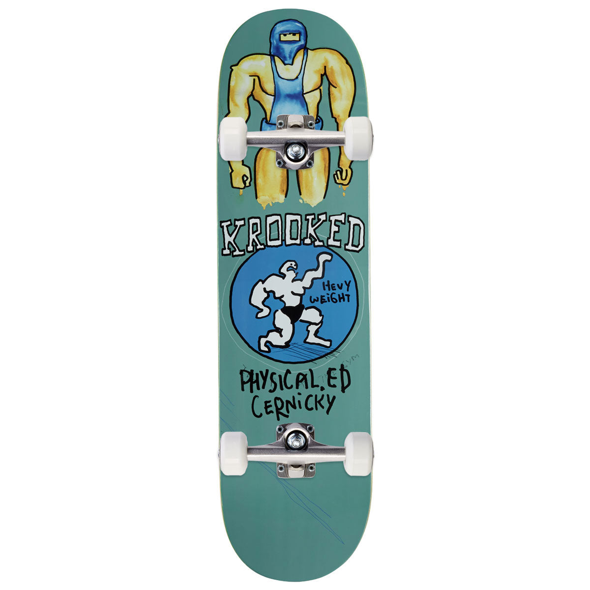 Krooked Cernicky Physical Ed Skateboard Complete - 8.25