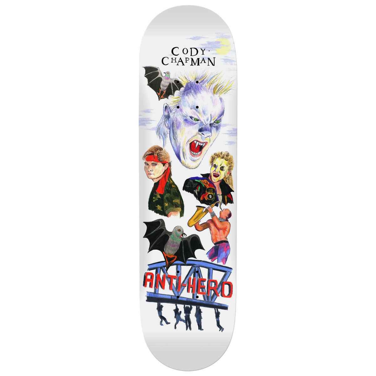 Anti-Hero Cody Chapman Still Believe Skateboard Deck - 8.50