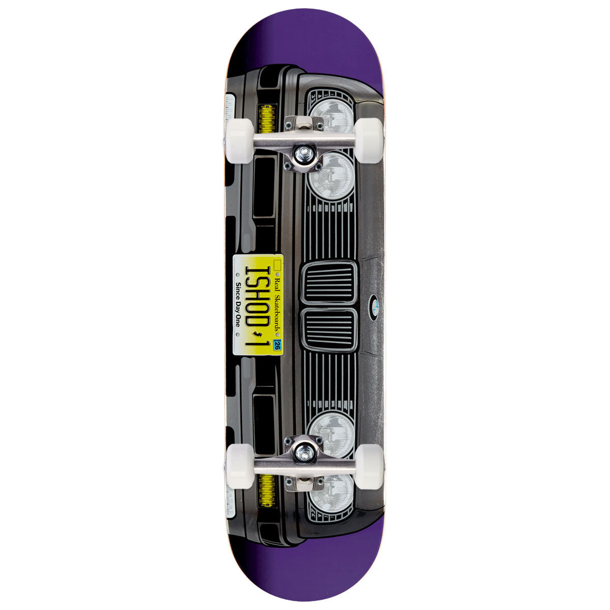 Real Ishod Grille Ltd True Fit Skateboard Complete - Silver Foil - 8.50