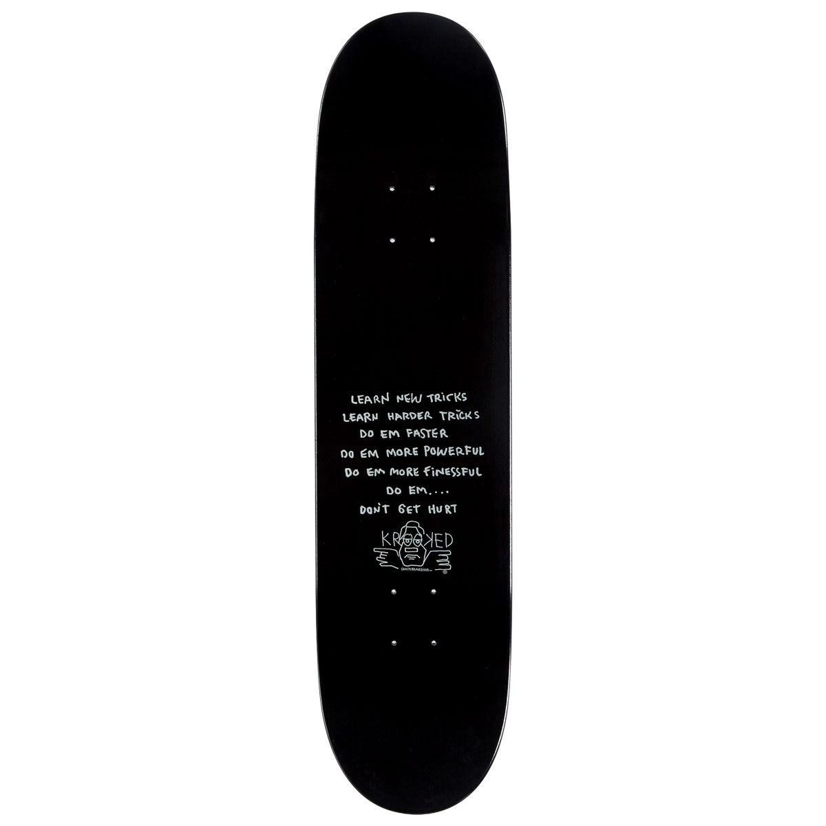Krooked Cromer Mad King Skateboard Complete - Maroon - 8.06
