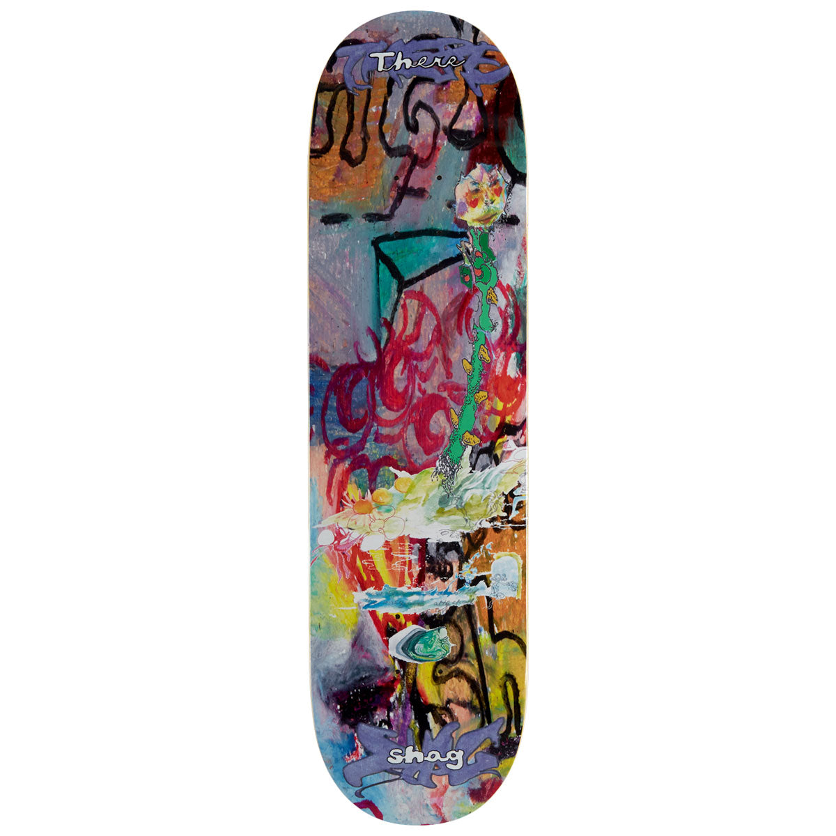 There Shag Gutter Bud Skateboard Deck - 8.38