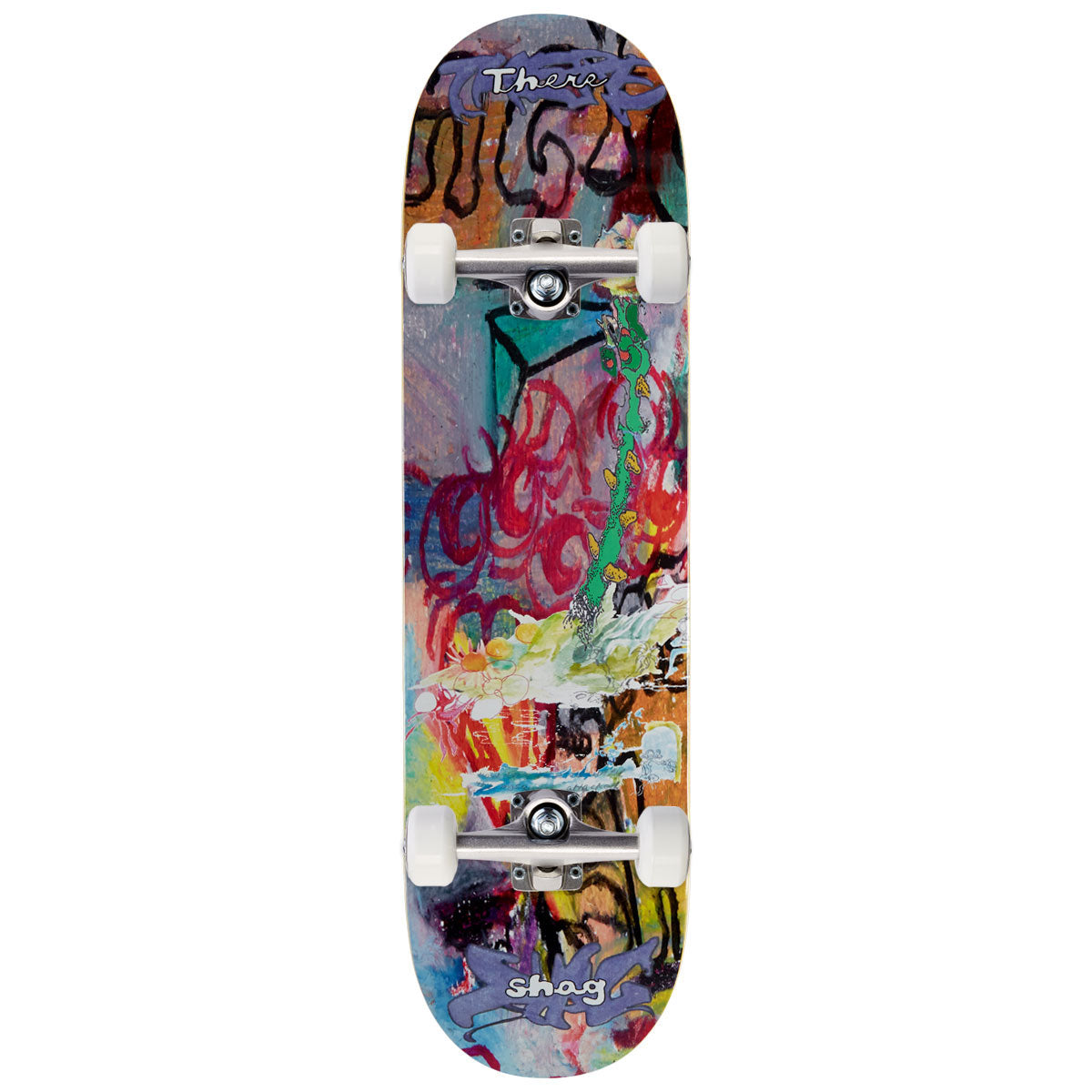 There Shag Gutter Bud Skateboard Complete - 8.38