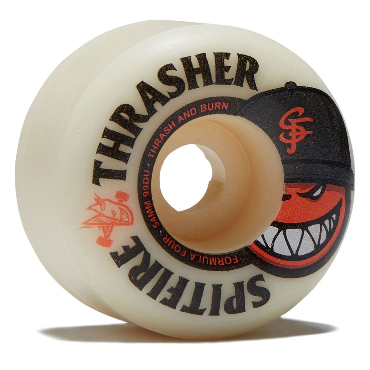 Spitfire x Thrasher The City F4 99d Radial Full Skateboard Wheels - Natural - 54mm image 1
