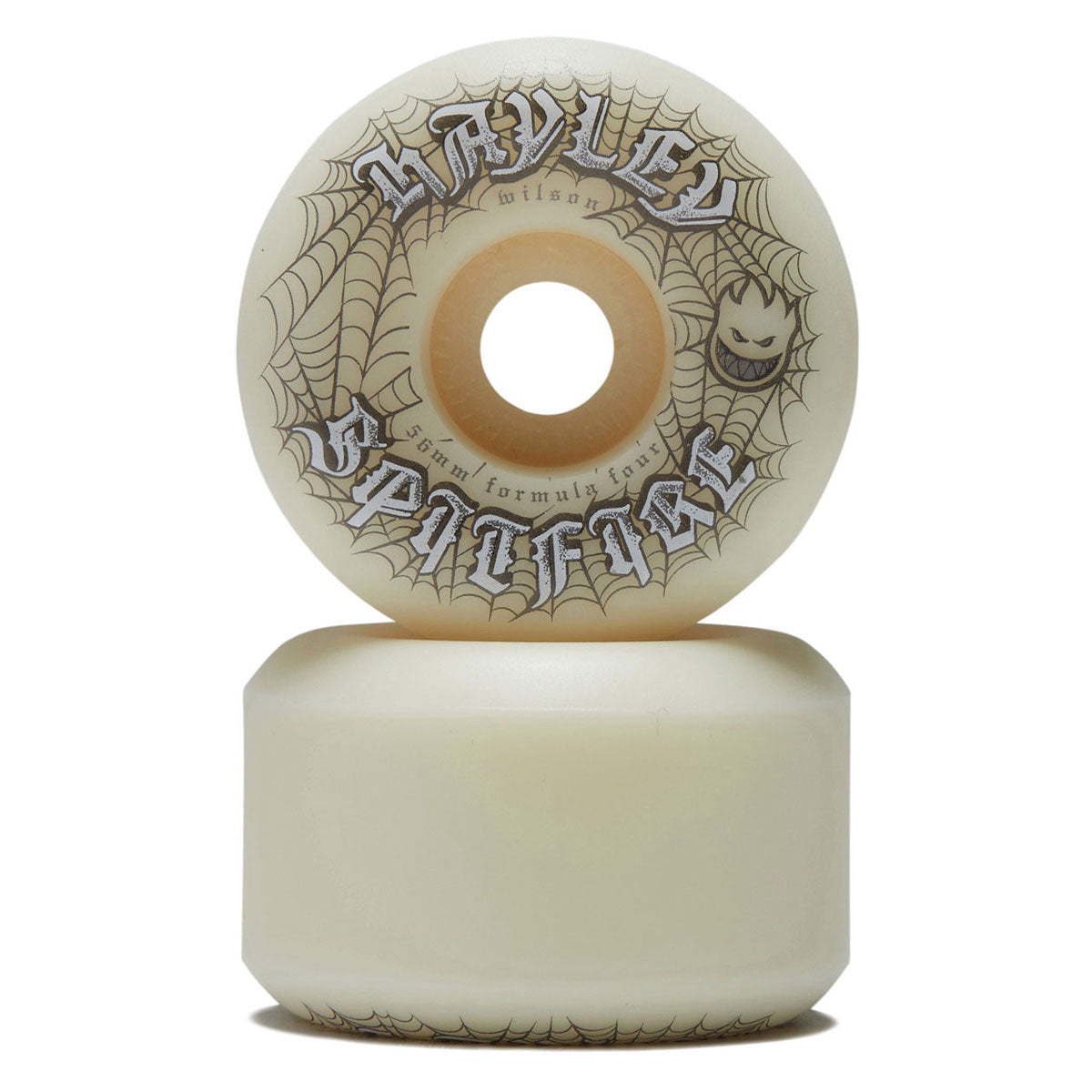 Spitfire F4 99d Hayley Wilson Webbed Conical Full Skateboard Wheels - Natural - 56mm image 2