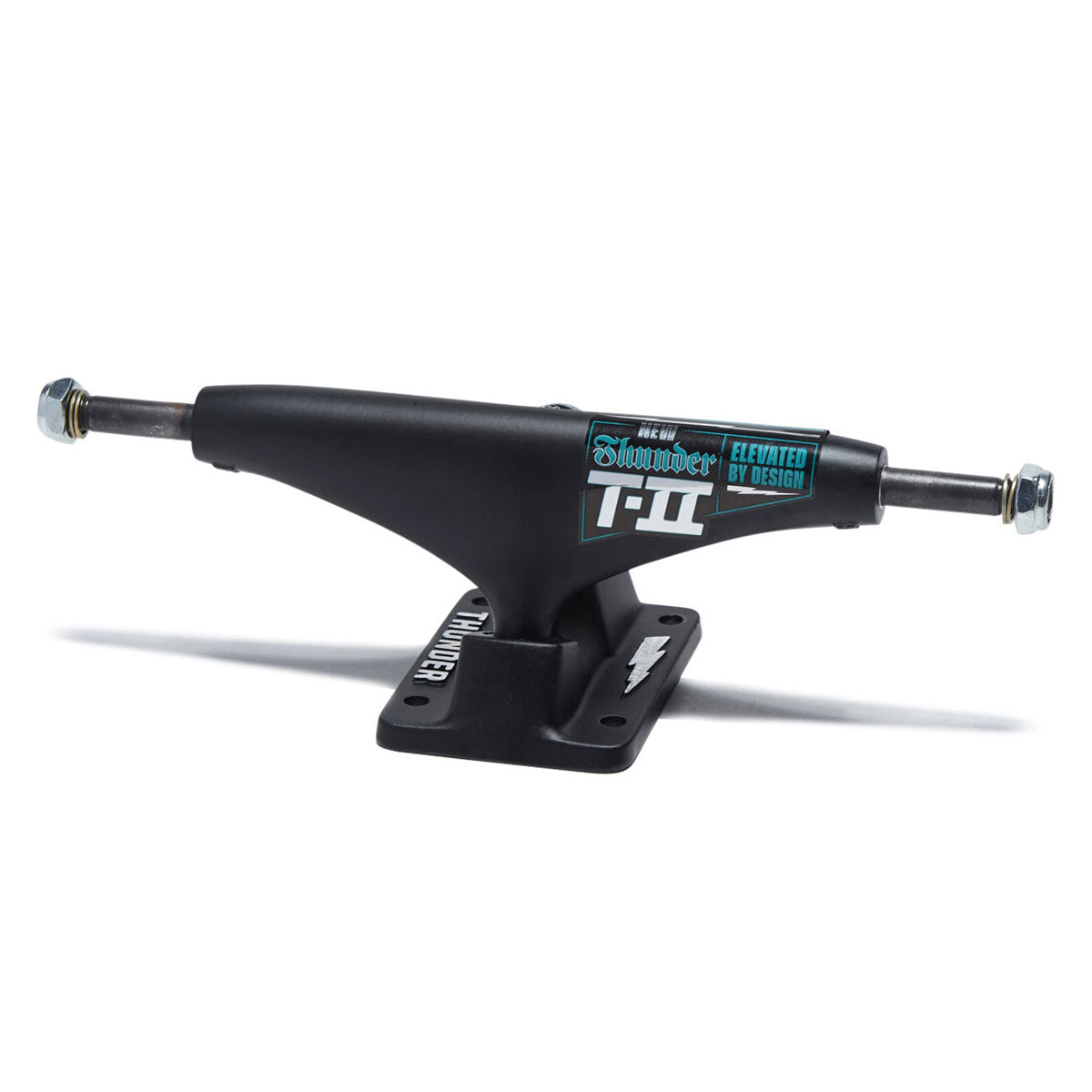 Thunder T-II Team Skateboard Trucks - Matte Black - 148mm image 1